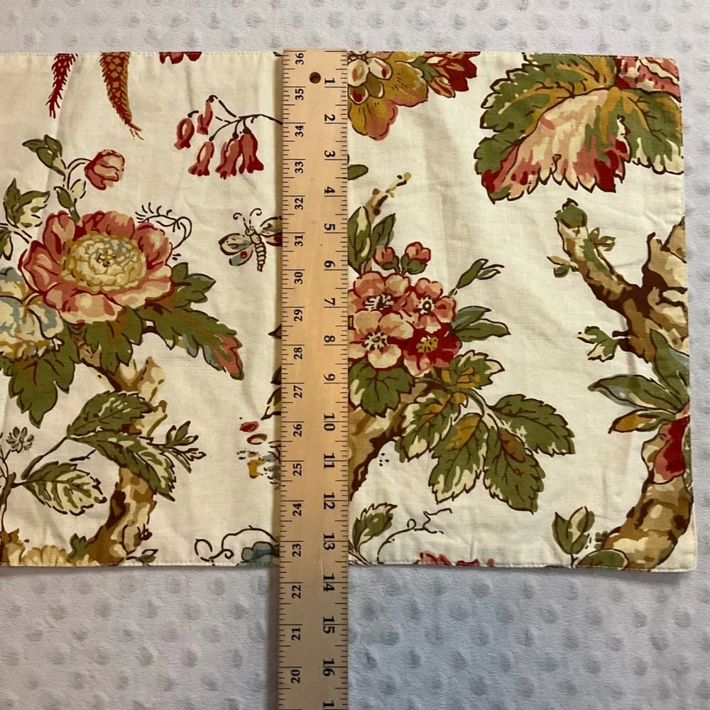 Pottery Barn Placemats Floral Linen Cotton Blend Set‎ of 10 Table Decor